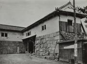 戦災前の岡山城石山門